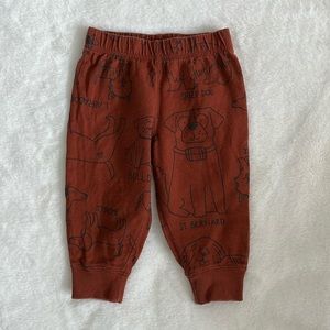 Unbranded dog print sweatpants size 3-6m